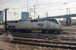 AMTK 119 makes a move at 30th Street Station